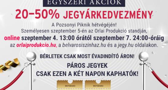 Szombaton Pozsonyi Piknik - kedvezmények egész hétvégén